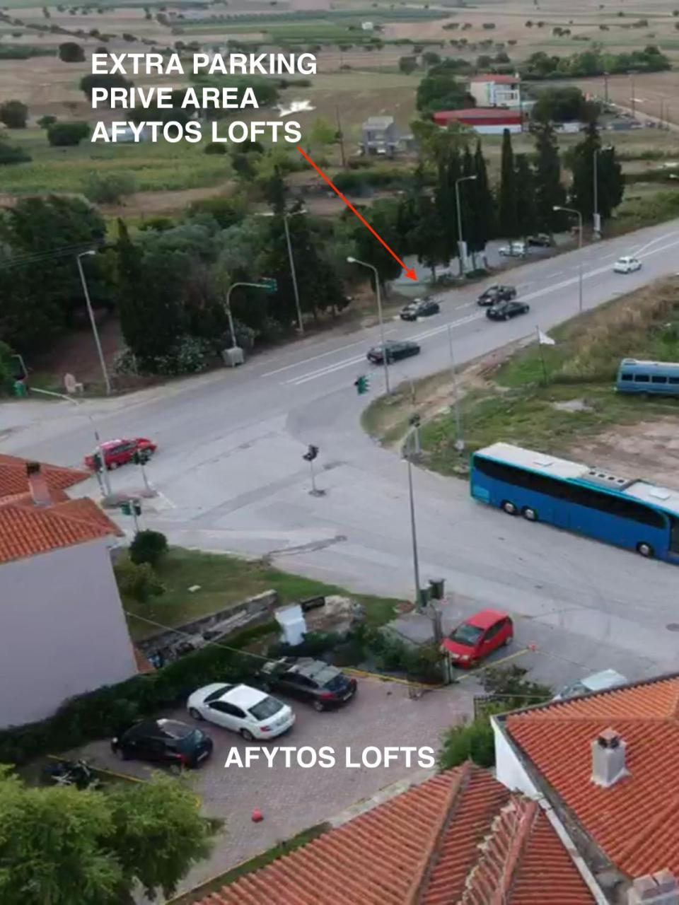 Afytos Lofts Apartment ภายนอก รูปภาพ
